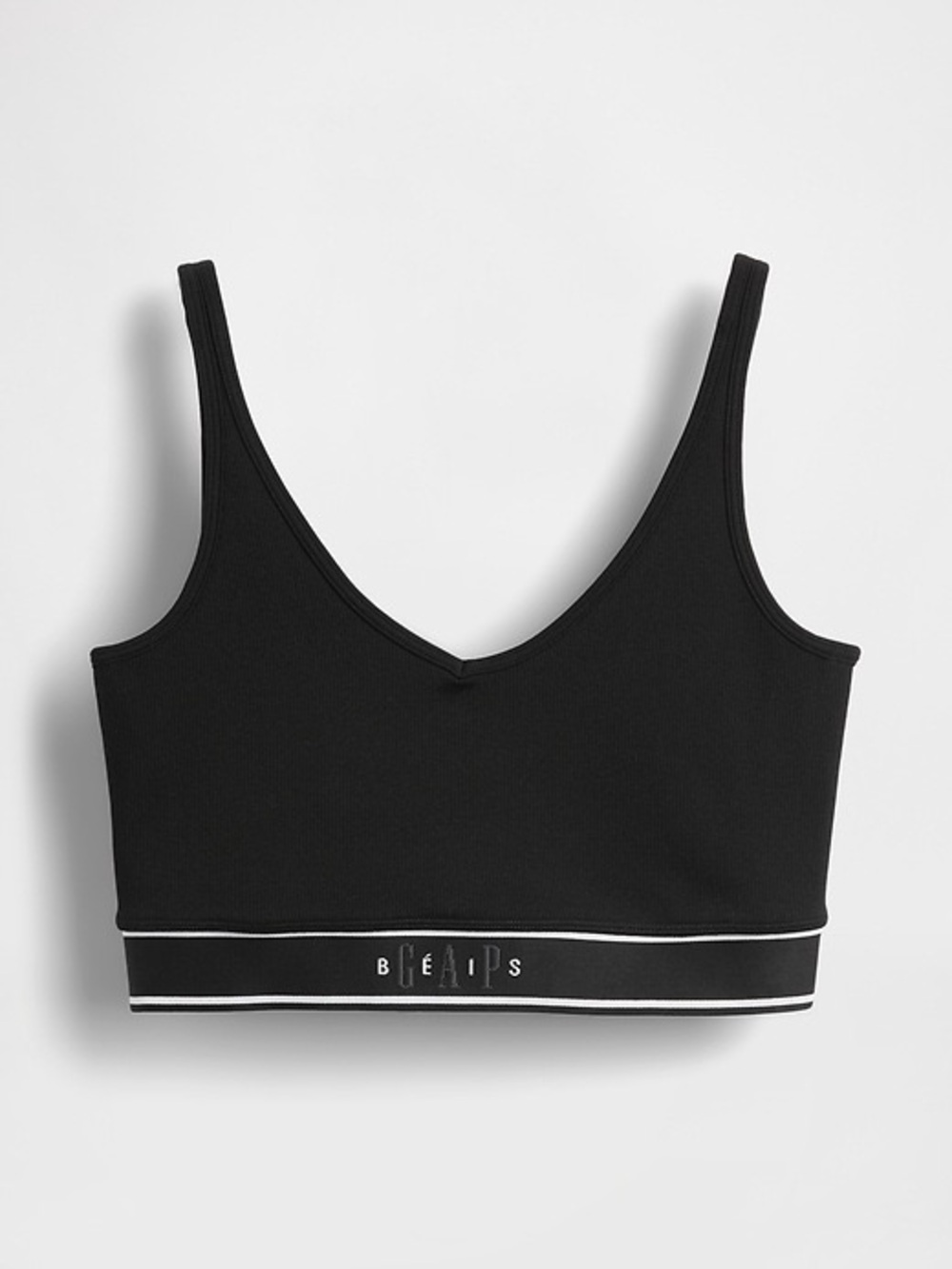 Gap × BÉIS Seamless Logo Sports Bra - Black - M - NWOT